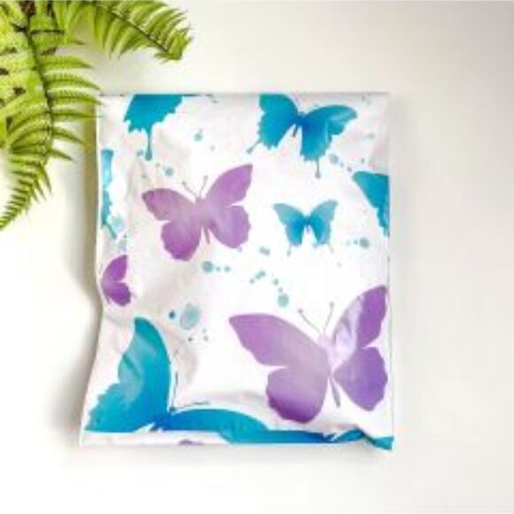 🦋 💜HOST PICK🦋BUTTERFLY POLY MAILER BUNDLE•30💜🦋 - Picture 5 of 7
